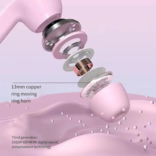 2049 Wireless Bluetooth Earbuds with Transparent Charging Case and Live Battery Indicator – Extended Playtime, IPX7 Waterproof Design for Active Users, Enhanced Multi-Device Connectivity, Ergonomic Comfort for All-Day Wear and Superior Sound Quality