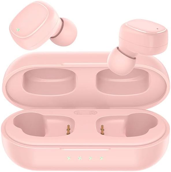Wireless Bluetooth 5.4 Earbuds for Kids & Teens – Premium Hi-Fi Stereo Sound, Comfortable & Lightweight In-Ear Fit, IPX6 Waterproof for Sports, Quick Charge Case Included, Trendy Blue Design for Phones, Tablets, and Laptops