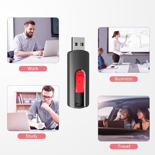 RAOYI 5-Pack 64 GB USB Flash Drives – High-Speed USB 2.0 Memory Sticks for Effortless Data Transfer and Storage – Portable Thumb Drives for PC and Laptop – Ideal for Organizing Photos, Documents, and Videos – Multi-Pack Convenience for Home and Office Use