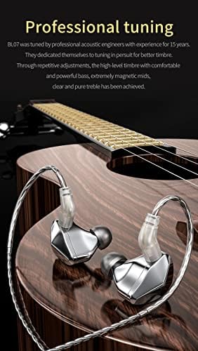 Transform Your Listening Journey with keephifi BLON BL-T3 High Fidelity In-Ear Monitors – Premium 11 mm Copper Clad Diaphragm for Deep Bass and Crystal Clear Vocals, Ergonomically Crafted for All-Day Comfort, Perfectly Suited for Sports, Gaming, and Music Enthusiasts, Enhanced Device Compatibility Featuring Built-in Mic for Effortless Hands-Free Communication – Lightweight Yet Durable Design to Complement Your Active Lifestyle