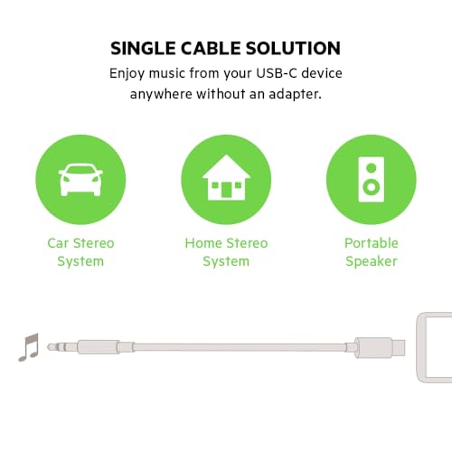 Belkin Dual Audio Output Splitter – 3.5 mm Headphone Adapter for Seamless Sharing of Music & Videos on i Phones, Laptops, and Tablets – Lightweight & Durable Design for Effortless Entertainment Experiences