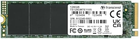 Elevate Your Computing Experience with the Transcend 256 GB M.2 2280 SSD – Achieve Lightning-Fast Speeds of Up to 1,600 MB/s for Seamless Gaming and Multitasking, Featuring PCIe NVMe Gen3 x4 Compatibility, 3 D TLC NAND Technology for Enhanced Durability, and Intelligent LDPC Error Correction for Unmatched Data Integrity. Perfect Upgrade for Ultrabooks, Laptops, and Desktops!