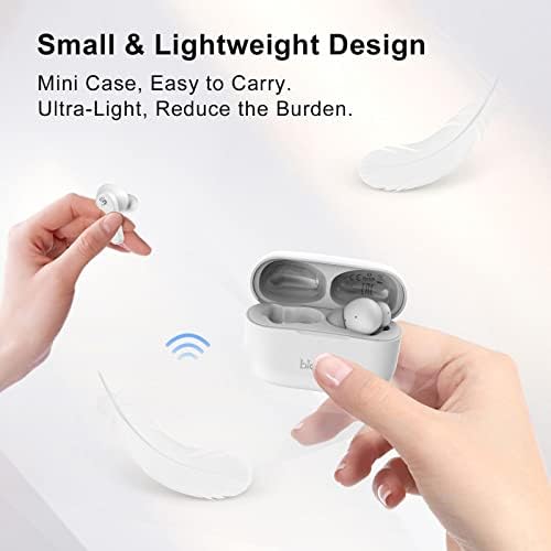 Elevate Your Audio Experience with Bloody M30 TWS True Wireless Earbuds – Bluetooth 5.0, 22-Hour Playtime, Low Latency for Gaming, Deep Bass Hybrid Diaphragm, IPX4 Waterproof Design, Lightweight Mini Charging Case – Perfect for Active Lifestyles and Seamless Connectivity