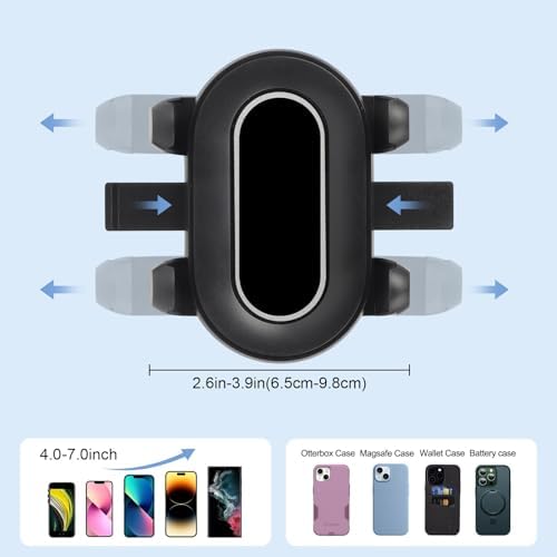 Innovative EEEKit 360° Rotatable Car Phone Mount – Versatile Rearview Mirror Holder for 4-7 Inch Smartphones, Enhanced Safety & Convenience for Drivers, Tool-Free Installation, Compact Design for Clutter-Free Use