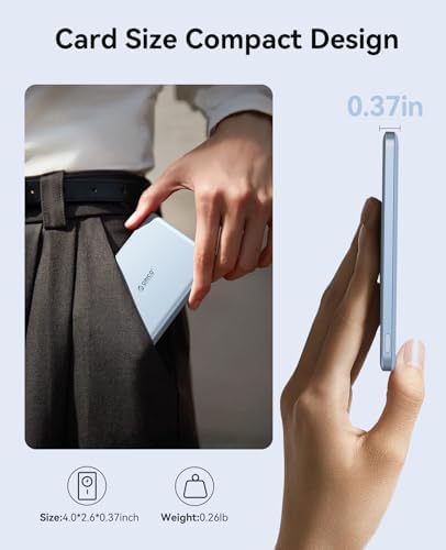 Ultra-Slim ORICO Kada Mag Safe 5000 m Ah Wireless Power Bank – Fast 20 W PD Charging with Type-C Cable – Essential Portable Charger for i Phone 12/13/14/15/16 Pro/Pro Max/Plus/Mini – Lightweight, Durable, and Magnetic Design for Effortless On-the-Go Power Solutions
