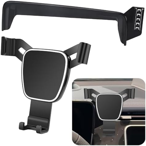 Premium Car Phone Holder for Mercedes Benz EQE 2023-2024 Sedan & SUV – Stylish Dashboard Mobile Mount for Seamless Navigation and Enhanced Connectivity (Not Compatible with AMG EQE) – Secure, 360-Degree Rotation, Easy Tool-Free Installation, and Elegant Design for Luxury Interiors