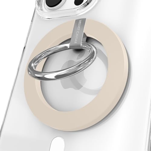 Transform Your i Phone 16, 15, 14, 13, 12 with VELVET CAVIAR’s Amethyst Purple Leopard Mag Safe-Compatible Grip – Stylish Magnetic Ring Holder & Adjustable Stand for Effortless Hands-Free Viewing, Secure Texting, and Enhanced Usability – Elevate Your Mobile Experience with Durable, Lightweight, and Customizable Accessory