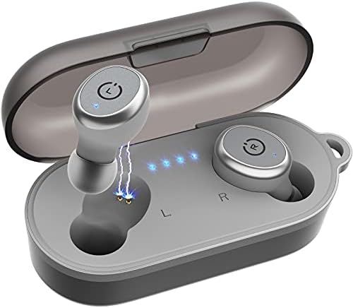 TOZO T10 True Wireless Bluetooth 5.3 Earbuds – 45 Hours of Playtime, IPX8 Waterproof Stereo Headphones with Built-in Mic – Customizable Sound with 32 EQ Settings via App for Enhanced Audio Experience and Seamless Connectivity