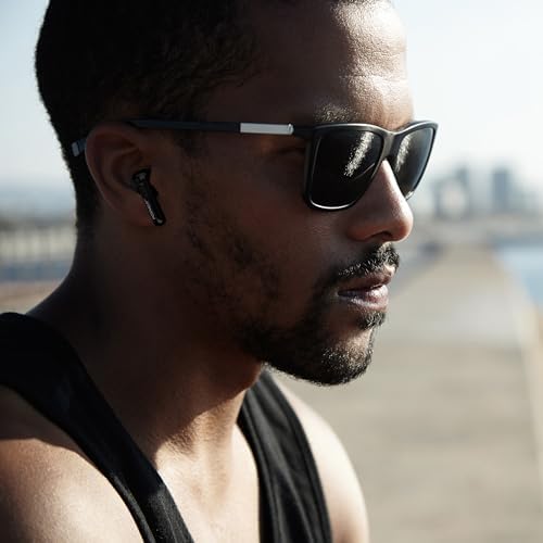 Morpheus 360 Nemesis Advanced ANC Wireless Earbuds – Premium Bluetooth In-Ear Headphones with 30-Hour Playtime, Magnetic Charging Case & Pure Black Design for Ultimate Immersive Sound Experience