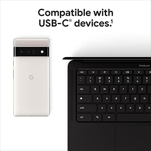 Google 30 W USB-C Fast Charger – High-Efficiency Compact Wall Adapter for Pixel Phones & Universal USB-C Devices – Eco-Friendly Design with Superior Safety Features for Quick, Reliable Power Delivery