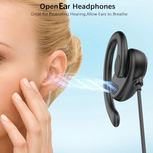 Transform Your Listening Journey with Advanced Open Ear USB-C Headphones – Seamlessly Compatible with Samsung S25/S24 Ultra/S23 FE & i Phone 16 Series – Adjustable Ear Hooks for Tailored Comfort & Immersive Sound Quality for i Pad Enthusiasts