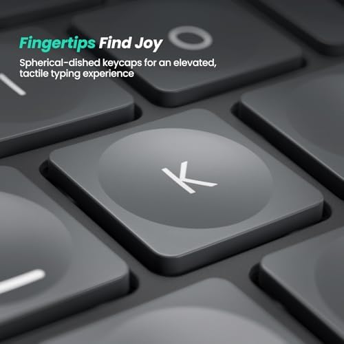 Nulea RT05 B Bluetooth Ergonomic Split Keyboard – Rechargeable Wireless USB-C Design with Cushioned Wrist Rest for Ultimate Comfort, Compatible with Windows & Mac (F-Yellow) – Enhance Your Typing Experience and Boost Productivity