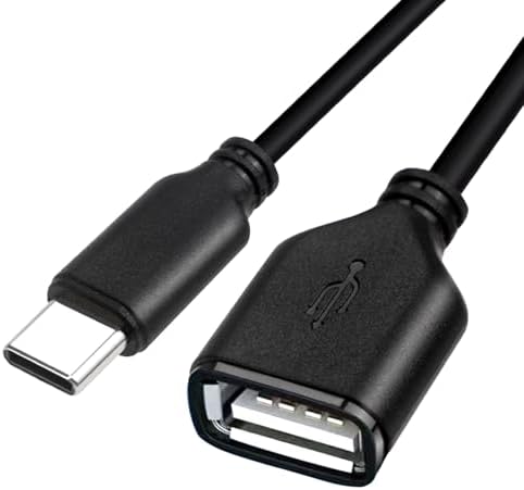 Slim USB C to USB A Female 15ft Cable, Long USB2.0 Cable USB A to Type C (NOT Fast Charging) Long USB2.0 extener Data for PS5, Keyboard, Mouse and More! The Wire Diameter is 2.8 MM – Enhanced Compatibility and Speed