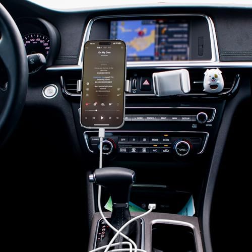 Premium Carplay Cable for i Phone 16/15 & i Pad – 6 ft USB A to USB C Charging & Sync Cord – Enhanced Speed & Compatibility for Seamless Connectivity in Your Vehicle – Durable White Design for Everyday Use – Ideal for i Phone 16/15 Pro, Plus & Max Models, i Pad 10 th Gen & Air – Elevate Your Driving Experience with High-Performance Data Transfer & Power Solutions