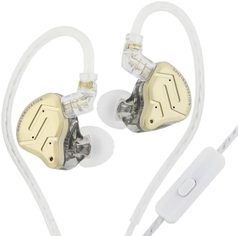 Elevate Your Sound Experience with the Linsoul KZ ZSN PRO Hybrid Driver In-Ear Monitors – Premium Audiophile Earbuds Featuring 1 BA + 1 DD Configuration for Unmatched Audio Clarity. Enjoy Detachable Silver-Plated Cable for Enhanced Durability and an In-Line Microphone for Seamless Communication. Perfectly Crafted for Music Lovers and Professionals Seeking Rich, Detailed Sound Across All Genres. Experience Ergonomic Comfort for Extended Listening Sessions and Versatile Compatibility with Various Devices. Unlock the Full Potential of Your Favorite Tracks with the KZ ZSN PRO IEMs, Designed to Deliver an Immersive Listening Journey with a Balanced Sound Signature. Upgrade Your Audio Gear Today with These High-Fidelity Wired Earbuds, Engineered for Both Critical and Casual Listening.