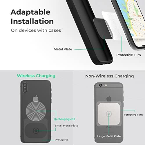 i Ottie i Tap 3 Magnetic Dashboard Smartphone Holder – Universal Car Mount for i Phone & Android with Mag Safe Support, Effortless One-Hand Operation, Quick Adhesive Setup for Secure and Safe Driving
