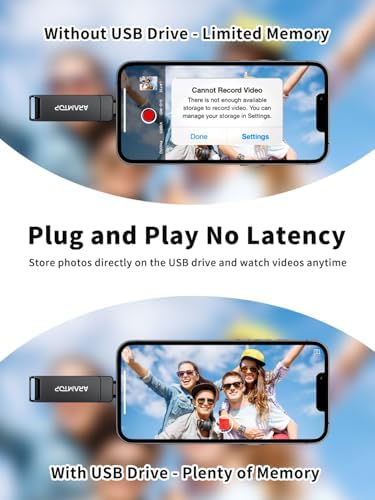 64 GB Multi-Port Photo Stick – USB C & USB A Flash Drive for i Phone, i Pad & Android – Effortless Data Transfer & Instant Storage Expansion – High-Speed Memory Storage Solution for Travelers & Content Creators – No Apps Needed, Plug & Play Convenience
