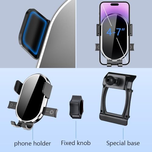 BMW 3 Series & 4 Series Car Phone Holder (2013-2018, 2014-2020) – Premium Automotive Phone Mount for F30 & F32 Models – Sleek, Durable Design for Safe Navigation and Hands-Free Use – Effortless Installation, Adjustable Viewing Angles, and Enhanced Compatibility for Modern Drivers