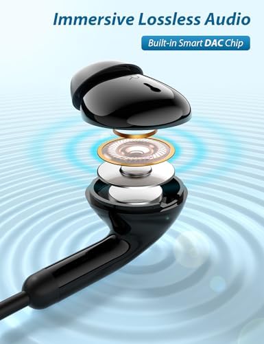 Ultra-Light USB C Wired Earbuds for i Phone 16 Pro Max & i Pad Pro – Premium High-Resolution Audio Headphones for Samsung Galaxy S25, S24, S23 & Google Pixel 9 Pro – Comfort-Focused Design with Crystal-Clear HD Microphone for Premium Calling & Immersive Sound Experience