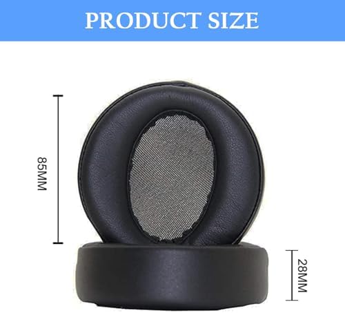 Transform Your Sony Headphones with Premium Sweatproof Earpads – Quick Fit Replacement Cushions Featuring Breathable Mesh & Advanced Isolation Foam for Ultimate Comfort and Sound Quality in Gaming & Music (Stylish Blue)