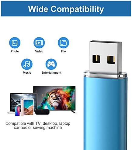 TOPESEL 256 GB USB 3.0 Flash Drive – High-Speed Data Storage Solution for PCs, Laptops & Car Audio – Portable & Durable Thumb Drive for Effortless File Transfers – Essential Memory Stick for Seamless Workflow