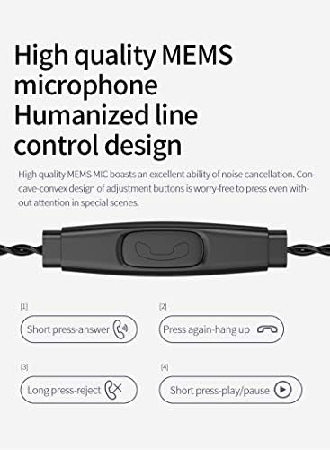 Discover Unmatched Audio Quality with keephifi BLON BL01 In-Ear Headphones – Advanced 10 mm Bio-Fiber Diaphragm for Superior Hi-Fi Sound, Noise-Canceling Earbuds Perfect for Gaming, Music, and Fitness – Elegant Silver Finish for Style and Comfort, Zero Latency for Optimal Connectivity