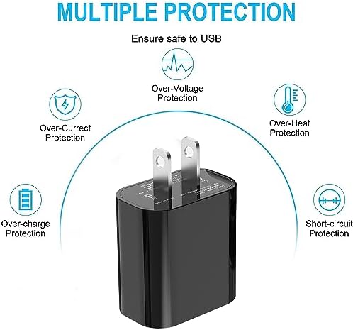 5 Ft USB C Wall Charger for Samsung Galaxy A Series – Fast Charging Adapter Compatible with A04 S, A03 S, A02 S, A01, SM-A047, SM-A037, SM-S134, SM-A025 – Durable Power Cable for Enhanced Charging Flexibility