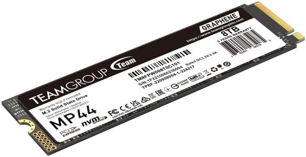 TEAMGROUP MP33 256 GB NVMe SSD – Ultra-Fast M.2 2280 Solid State Drive for Unmatched Performance Enhancement – Exceptional SLC Cache 3 D NAND TLC, PCIe Gen3 x4, Ideal for Gaming & Productivity – Experience Lightning Read Speeds Up to 1600 MB/s and Write Speeds Up to 1000 MB/s – Transform Your System with Unrivaled Efficiency & Reliability