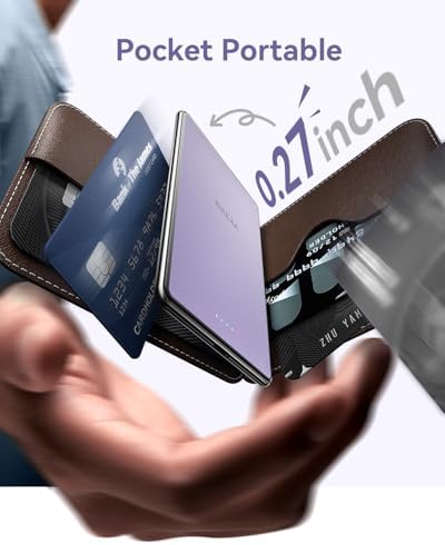 Ultra-Slim 5000 m Ah Mag Safe Power Bank – Effortlessly Charge Your i Phone 16/15/14/13/12 Series with Lightweight Magnetic Wireless Charger – Fast 20 W USB-C & 7.5 W Wireless Charging – Safe, Stylish, and Perfect Travel Companion for On-the-Go Power Solutions