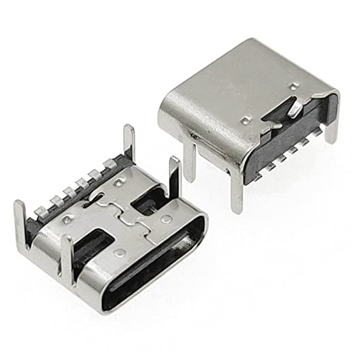 Versatile 100-Piece Type-C USB 3.1 Charging Dock Connector Kit – 10 Models with 6-Pin and 16-Pin Options for Enhanced Device Compatibility and Rapid Charging Solutions for Mobile Repairs