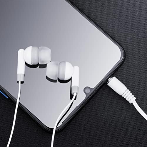 Bulk Pack of 50 Individually Wrapped Earbuds – Premium Classroom Headphones for Schools, Libraries, and Hospitals – Enhanced Compatibility, Lightweight Design, and High-Quality Sound for Focused Listening