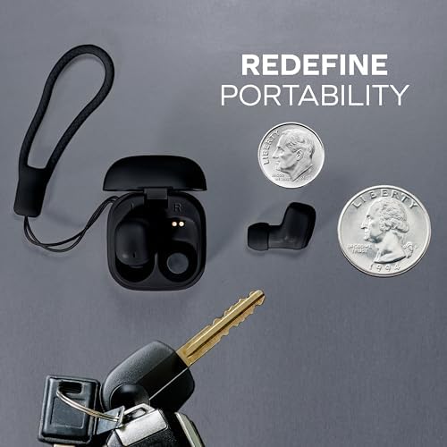 Coby Mini True Wireless Earbuds – Ultra-Compact Bluetooth Earbuds with 12-Hour Playtime, Built-in Microphone, and Lightweight Design for All-Day Comfort – Perfect for On-the-Go Music and Calls (White)