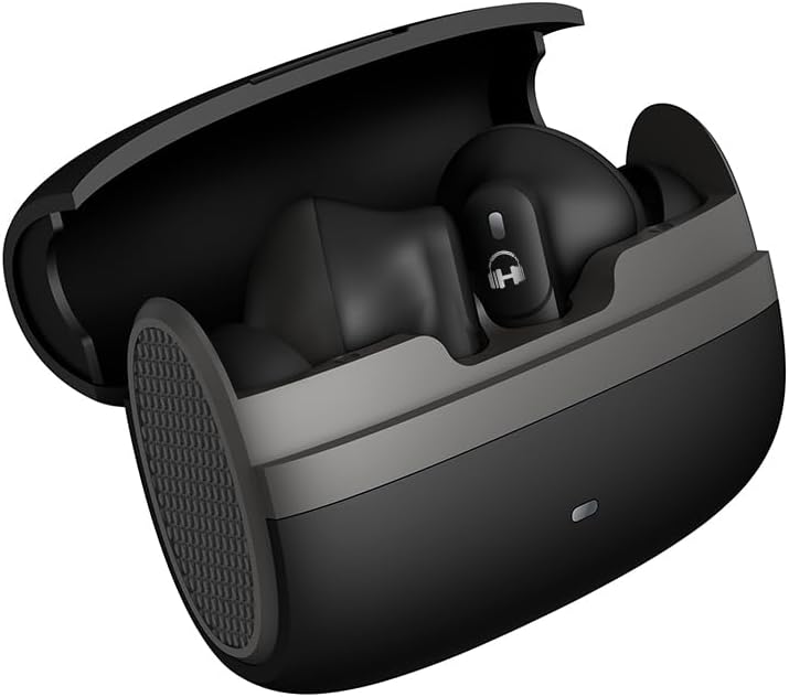 Transform Your Sound Journey with HARMONY TWENTY-TWO HTT-19 Wireless Earbuds – Cutting-Edge Bluetooth 5.4 Technology, IPX5 Waterproof Rating for Active Lifestyles, Extended 6-Hour Playtime plus 35-Hour Charging Case, Powerful 13 mm Drivers for Deep Bass, and Advanced ENC 4 Mic Noise Cancellation – Perfect for Music Lovers and On-the-Go Professionals