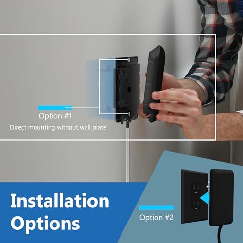 LIDER Ultra-Thin Flat-Face Outlet Extender with 3 Receptacles – Space-Saving Power Strip with 3 ft Cord, ETL-Listed for Safety, Sleek White Design for Modern Interiors – Perfect Solution for Enhanced Device Charging and Versatile Placement