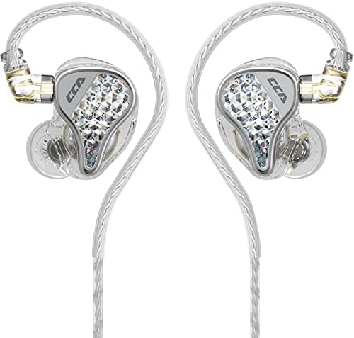 Discover the CCA LYRA Extra Bass Dynamic Driver Hi-Fi In-Ear Headphones – Premium Detachable Wired Earbuds for Audiophiles and Gamers (Sleek Blue Design, Integrated Microphone) – Unmatched Comfort and Superior Sound Clarity for All-Day Enjoyment