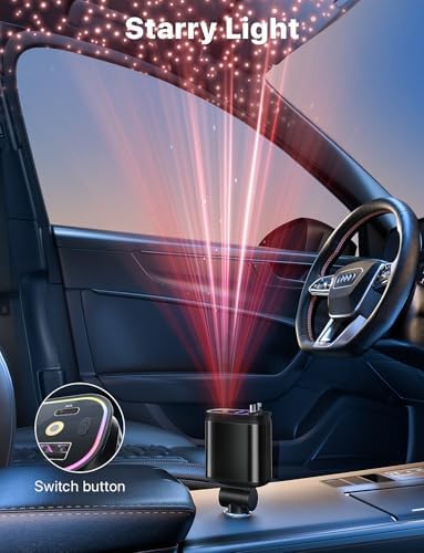 Celestial Power: 4-in-1 Starlight Retractable Car Charger with Fast Dual USB Ports – Compatible with i Phone 15/14/13 – Innovative Tangle-Free Charging Solution for Enhanced Portability and Style