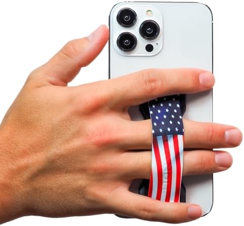 Upgrade Your Smartphone Handling with LOVEHANDLE PRO Premium Phone Grip – Vibrant Daisy Print – Multi-Functional Silicone Strap, Magnetic Mount & Kickstand for Effortless Device Management and Hands-Free Viewing Experience – Ideal for Stylish Mobile Use