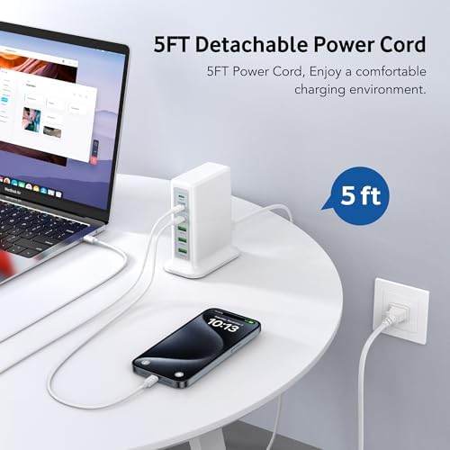 LCGENS 20 W Dual Port USB C Wall Charger Block – 2-Pack Fast Charging Power Adapter for i Phone 11/12/13/14/15/16 Pro Max, i Pad Pro, Samsung Galaxy – Portable and Efficient Charging Solution for Multiple Devices