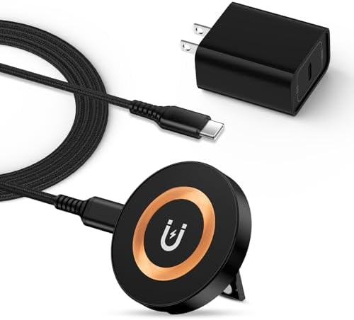 Samsung Galaxy S25 Ultra Magnetic Wireless Charging Pad – 20 W Fast Charger for i Phone 16 Pro Max & Samsung S25, S24, S23, S22 – Qi Certified Magnification Technology with Type-C PD Adapter for Seamless Power Delivery – Sleek, Compact Design for Home & Office Use Samsung Galaxy S25 Ultra Magnetic Wireless Charging Pad – 20 W Fast Charger for i Phone 16 Pro Max & Samsung S25, S24, S23, S22 – Qi Certified Magnification Technology with Type-C PD Adapter for Seamless Power Delivery – Sleek, Compact Design for Home & Office Use