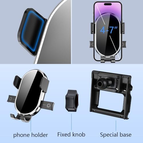 BMW 3 Series & 4 Series Car Phone Holder (2013-2018, 2014-2020) – Premium Automotive Phone Mount for F30 & F32 Models – Sleek, Durable Design for Safe Navigation and Hands-Free Use – Effortless Installation, Adjustable Viewing Angles, and Enhanced Compatibility for Modern Drivers