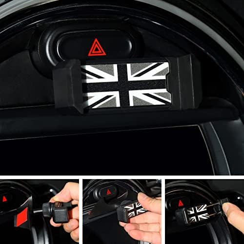Hesanzol Premium Cell Phone Holder for Mini Cooper S, JCW, One, F54-F60 – Sleek Navigation Mount for Central Control Screen with Enhanced Compatibility and Safety Features
