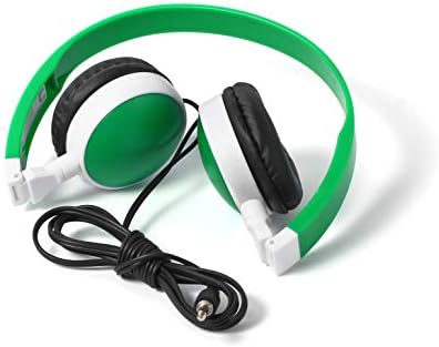 Cyan Adjustable Classroom Headphones for Kids – Bulk 10 Pack Wired Earbuds for Enhanced Learning | Durable, Comfortable Fit for Students | Compatible with Most Devices for Online Classes and Educational Use