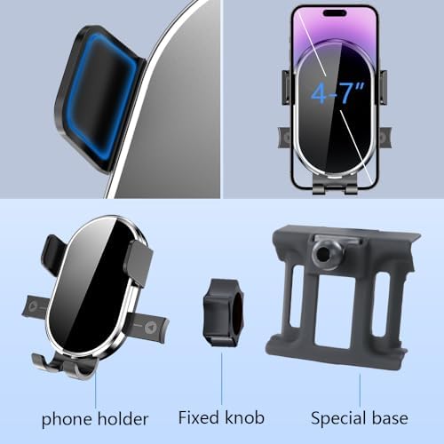 Mazda CX-5 2013-2016 Custom Fit Car Phone Holder – 360-Degree Rotation Dashboard Mount for Enhanced Navigation & Safety – Sleek Mobile Device Cradle Accessory for Ultimate Driving Convenience