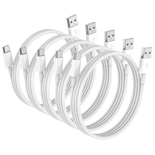 USB C Fast Charging Cable(5Pack 3ft) USB-A to USB-C Transfer Cord Type C Cord Compatible for iPhone 16/16 Pro/16 Pro Max/16 Plus/15 Series/iPad Air/iPad Pro and More – Enhanced Compatibility and Speed