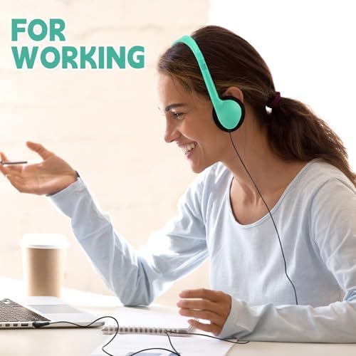 Transform Your Classroom Audio with Konohan 30 Pack Kids Headphones – Adjustable Wired Headset for Enhanced Learning, Lightweight Comfort, and Durable Design for All Ages – Perfect for Educational Use with 3.5 mm Jack Compatibility