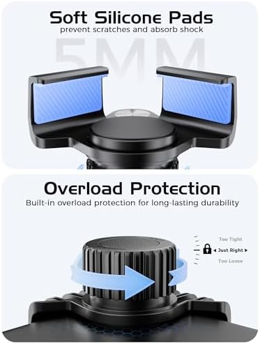 Innovative Tesla Phone Mount for Model Y & 3 – Secure, No-Glue Suction Cup Design, Strong Magnetic Holder for i Phone 16 Pro Max, 15, 14 – Ultimate Mag Safe Car Mount Enhancing Safety & Connectivity