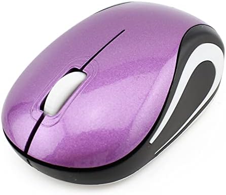 Charming Wireless Mini Mouse – Adorable Portable USB Optical Mouse for Laptops and Kids – Compact 1000 DPI Cordless Design in Fun Purple – Ideal Travel Companion and Perfect Gift for Young Tech Enthusiasts