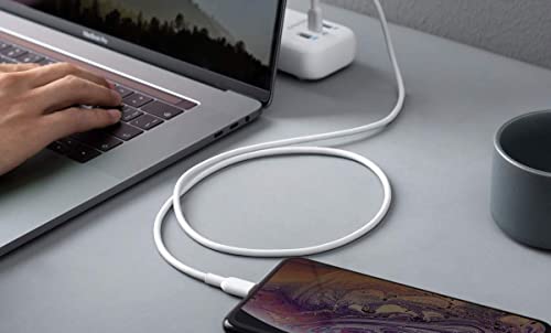 10 FT Woven Lightning to USB C Charging Cable – Premium Fast Charger for i Phone & i Pad – Tangle-Free Durability with Enhanced Length for Ultimate Flexibility – High-Quality, Reliable Performance for Home & Travel – Ideal for Apple Devices Including i Phone 14 Pro, 13, 12, SE 2 nd & More