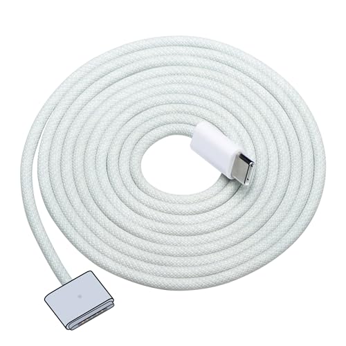 Magnetic USB-C Charging Cable (2 m) – Midnight Blue – Fast 3-in-1 Charge for Mac Book Air & Pro – Effortless Magnetic Connection, Durable Design for Ultimate Convenience – Perfect for Home & Office Use