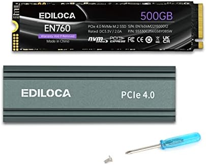 Unleash Blazing Performance with the EN600 PRO 256 GB NVMe SSD – Lightning-Fast 3200 MB/s Speeds for Gamers & Creators, PCIe 3.0 Gen 3 x4 M.2 2280 Internal Drive with Advanced SLC Cache and 3 D NAND TLC, Equipped with Graphene Cooling Sticker for Optimal Durability and Compatibility with PCs, Desktops, and Laptops – Elevate Your Storage Experience Now!